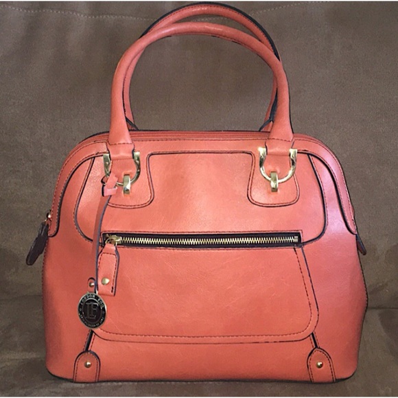 London Fog Handbags - London Fog 🍊’Knightsbridge’ Dome Satchel